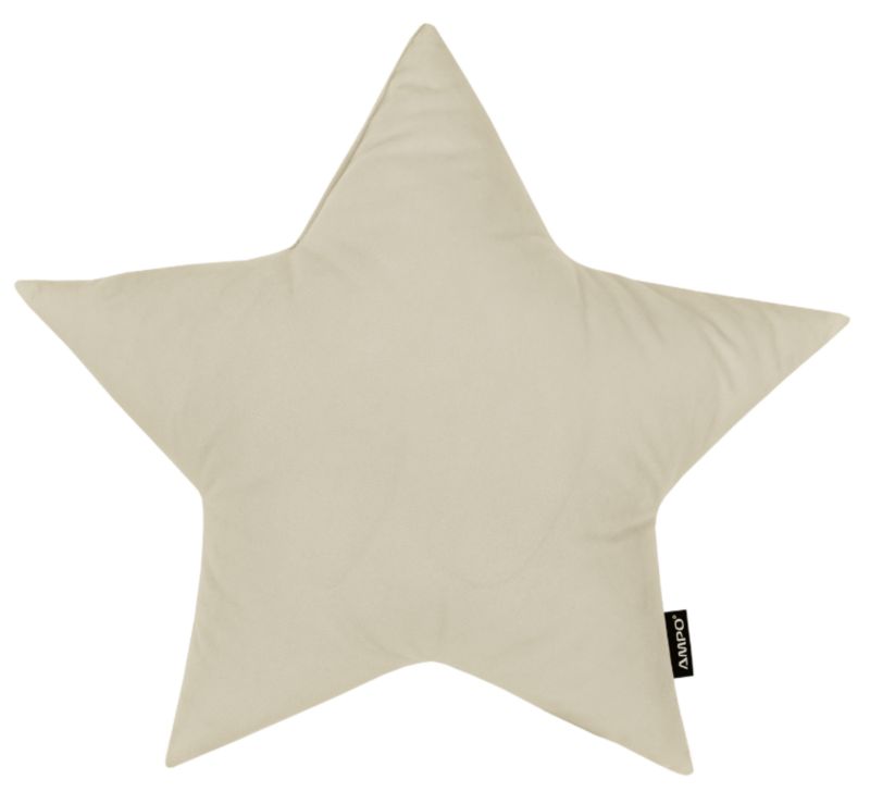 Poduszka dekoracyjna AMPO kremowy gwiazdka 1 szt