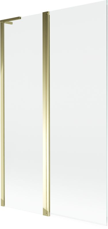 Parawan nawannowy Mexen Mist L złoty 110 x 150 cm 2-skrzydłowy 1 szt