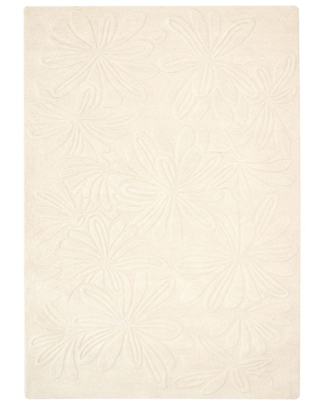 Dywan Chennai Jasnobeżowy 160 x 230 cm Wełna 1 szt.