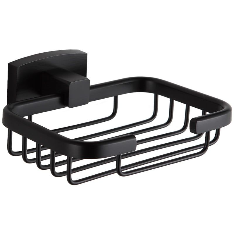 Mydelniczka ścienna Mexen Zoja czarna 14x5 cm 1 szt.