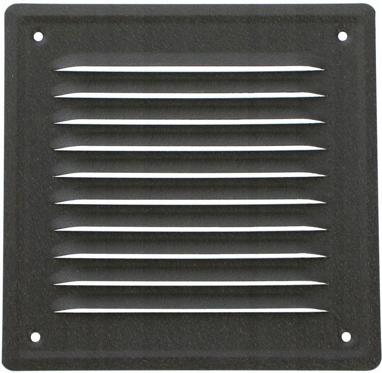 Kratka FEINZ Wentylacyjna Kominowa 14X14 Metalowa Grafit 1 szt.