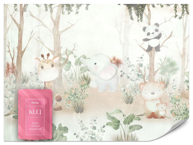 Fototapeta Muralo Zwierzęta Dżungla Słodka Panda 100x70 cm 1szt.