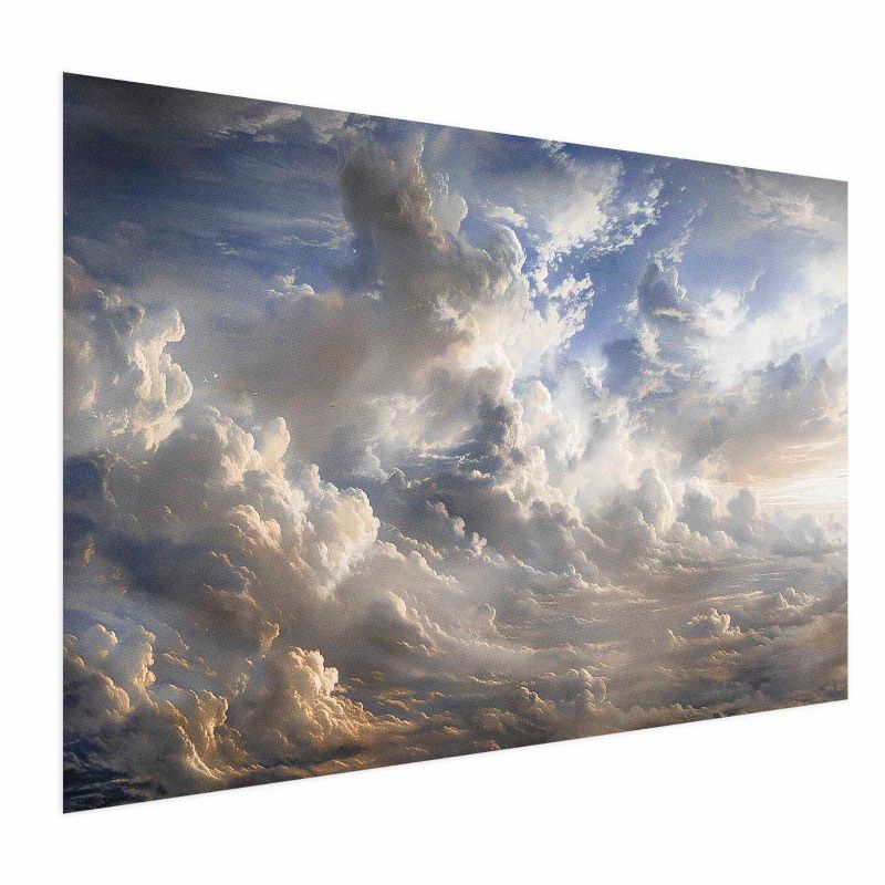 Plakat Artgeist Refleksy na chmurach 90x60 cm bez ramy bez marginesu 1 szt