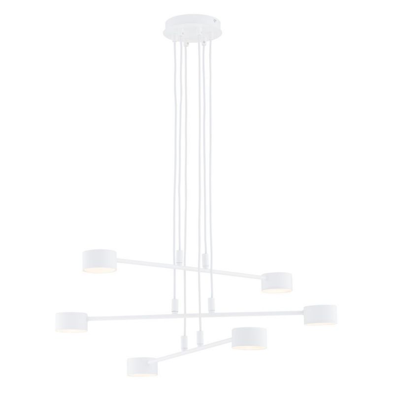 Lampa wisząca Emibig Modus 0979 biała minimalistyczna 6xGX53 x 12W 1 szt.