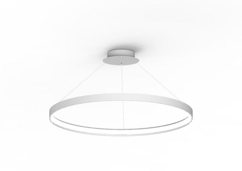 Żyrandol Zuma Line Circle biały LED 50W 3300K styl nowoczesny wym: 250 x 78 x 78 cm metal - 1 szt.