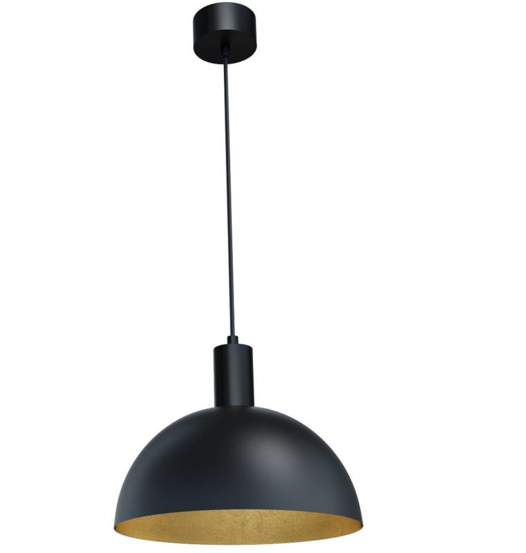 Lampa wisząca Maxlight Luisant czarna wym: 150 x 30 x 30 cm 1xE27 x 1 szt.
