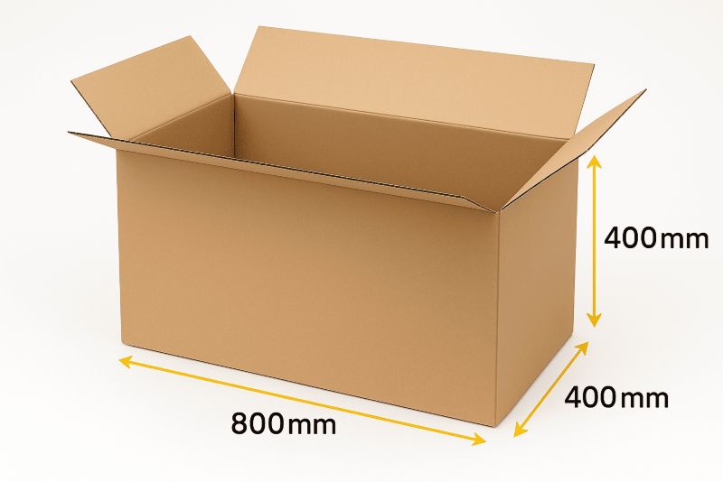 Karton Klapowy Neopak 800x400x400mm PALETOWY 5-Warstwowy Fala BC KRAFT DUŻY 1 szt.