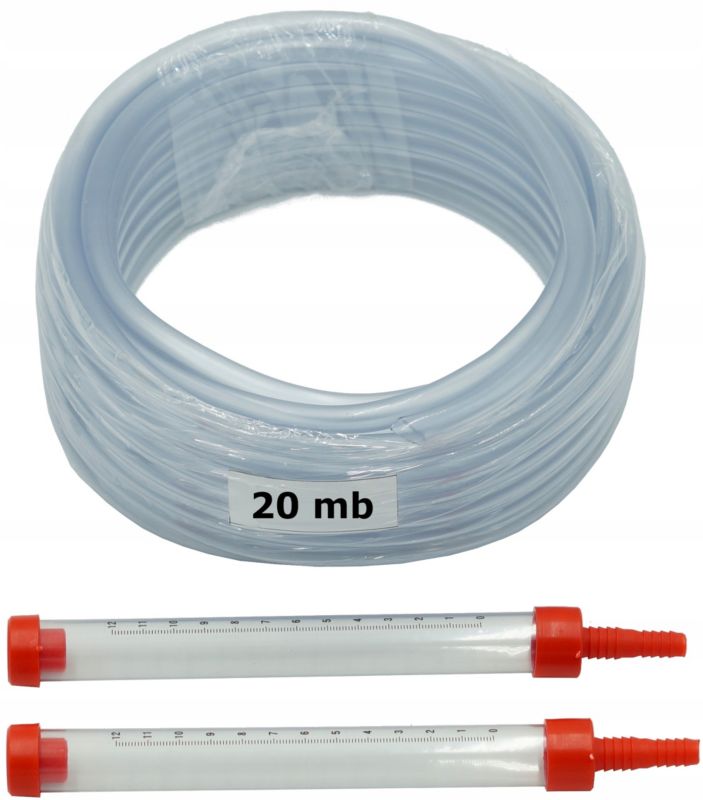 Poziomica FEINZ Wodna, Niwelator, Szlaufwaga, 20M Pl 1 szt.