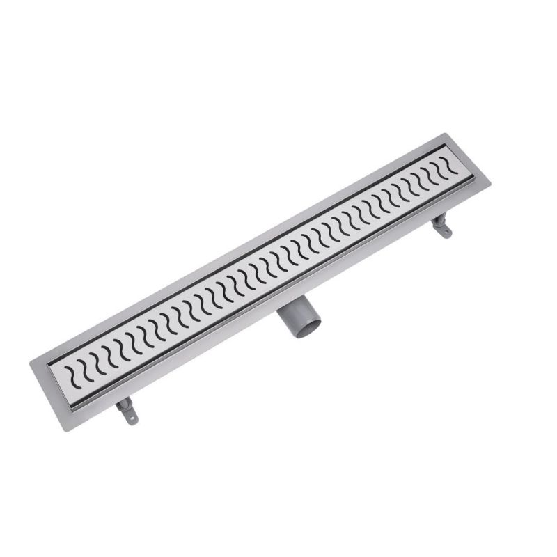 Odpływ liniowy Vogi ruszt fale Onda 100 cm stalowy 1 szt.