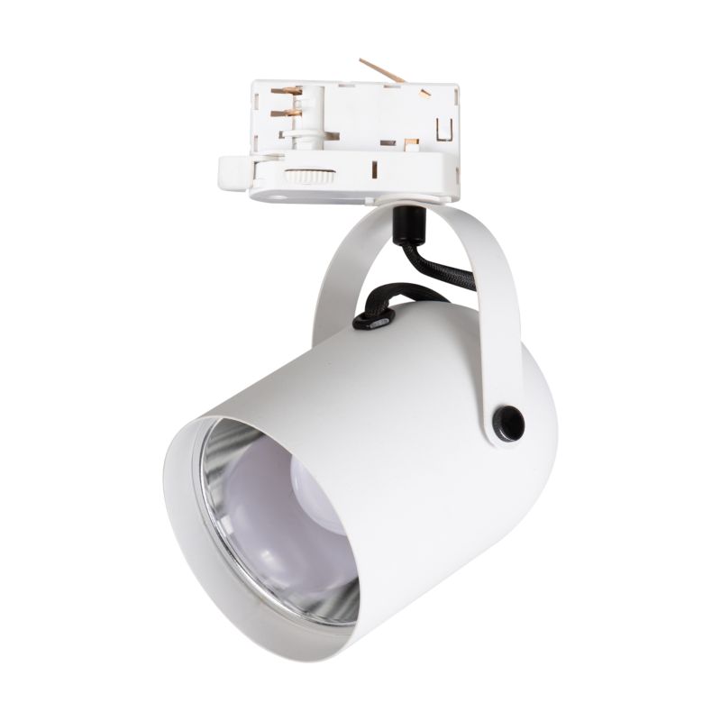 Reflektor szynowy oprawa Milagro Quber Track 1xE27 3-obwodowy biały