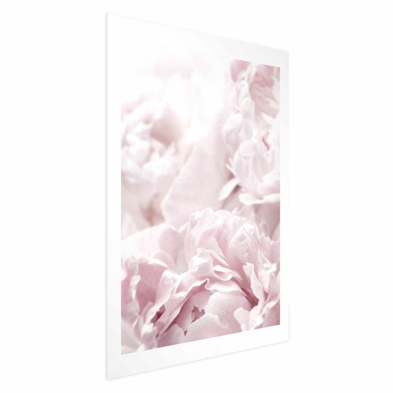 Plakat Artgeist Puszyste peonie 21x30 cm bez ramy 1 szt