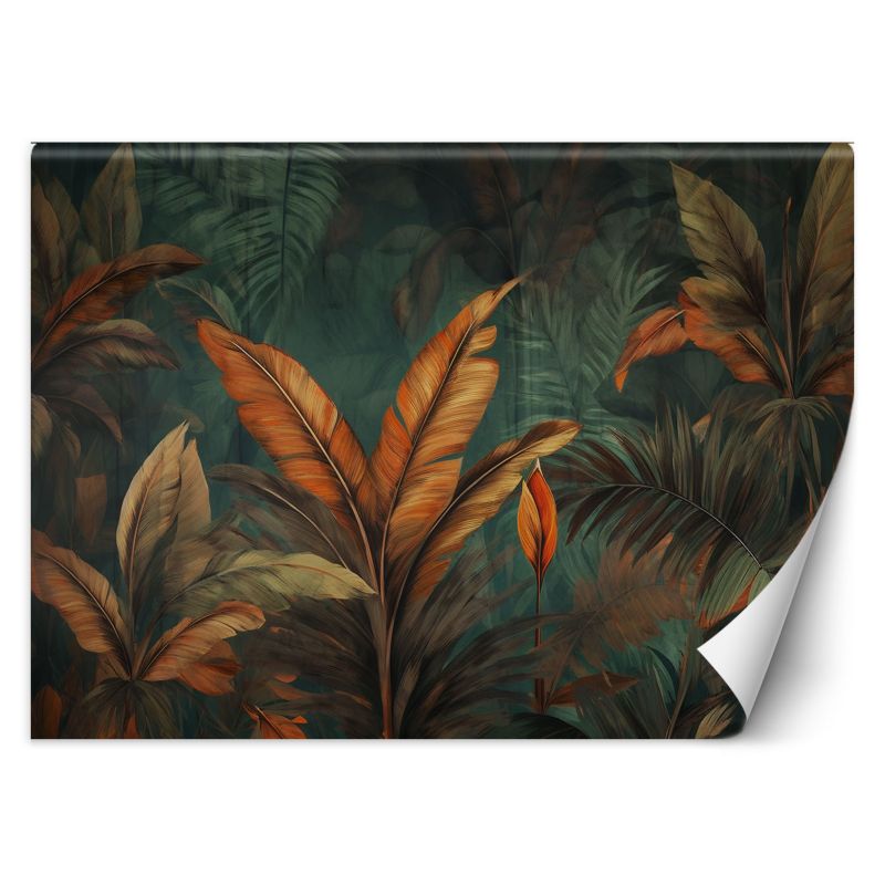Fototapeta Feeby Tropikalne liście kwiaty 400x280 1 szt