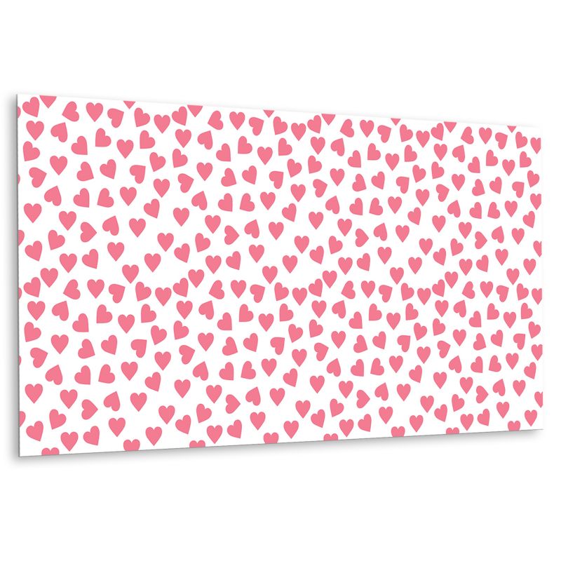 Panel samoprzylepny Tulup 100x50 cm Motyw serca 1 szt.
