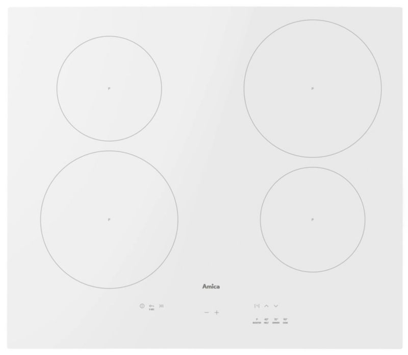 Płyta indukcyjna 60 cm biała AMICA PIDH6140PHTUN 3.0 1szt.