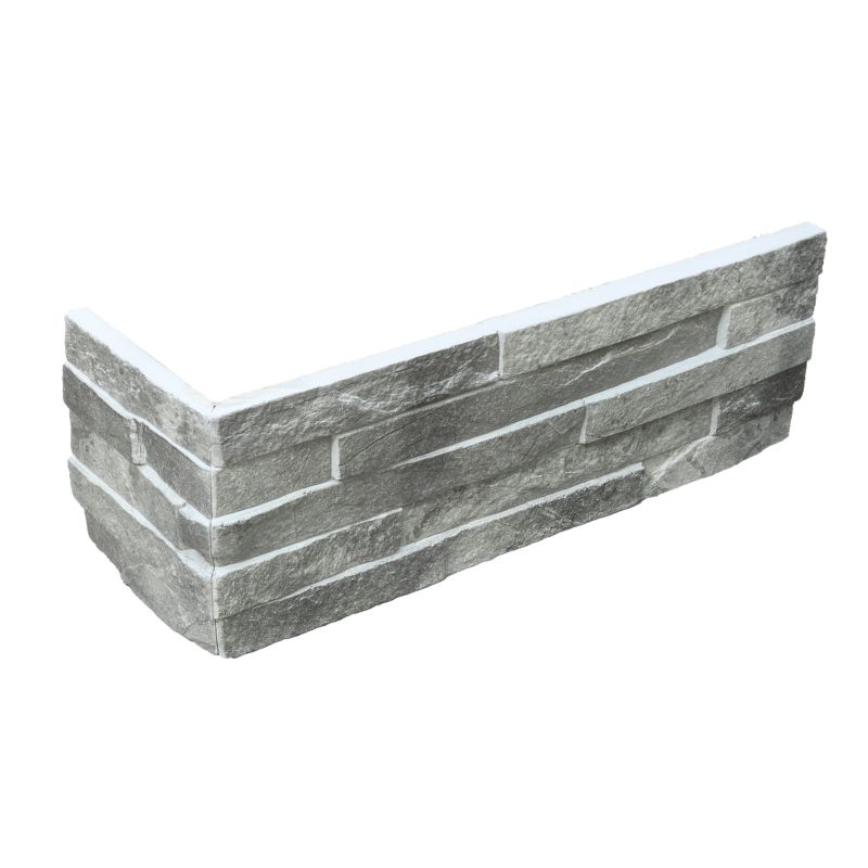 Kamień dekoracyjny MaxStone Mont Blanc Grigio narożnik 0,82 mb 1 op.