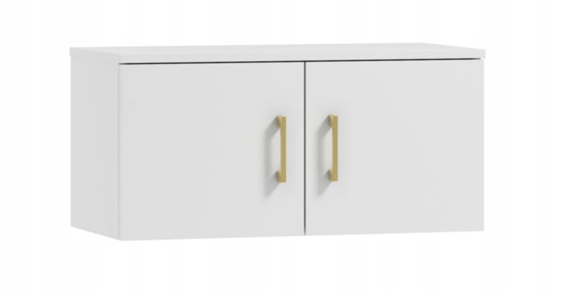 Szafka łazienkowa ADK MEBLE NERO 80 nad pralkę biała 1 szt.