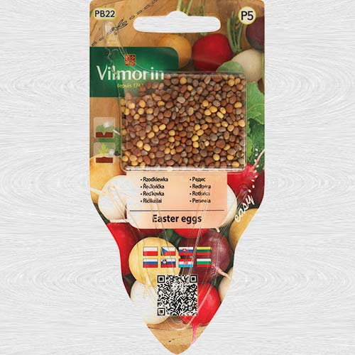 1 szt, Rzodkiewka Easter Eggs - Nasiona: Ilość w opakowaniu: 6 g