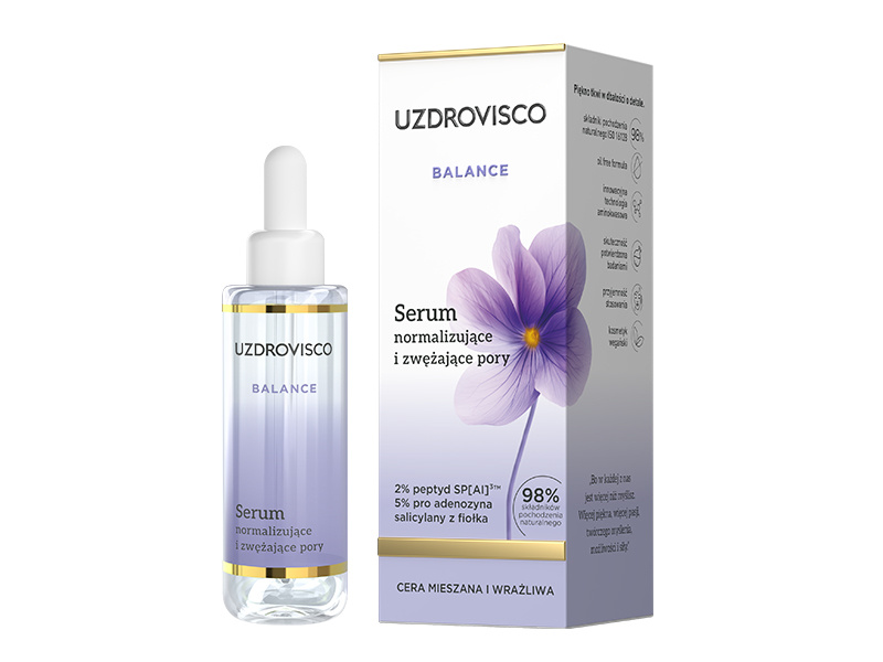 Uzdrovisco Balance Serum normalizujące i zwężające pory, 30ml