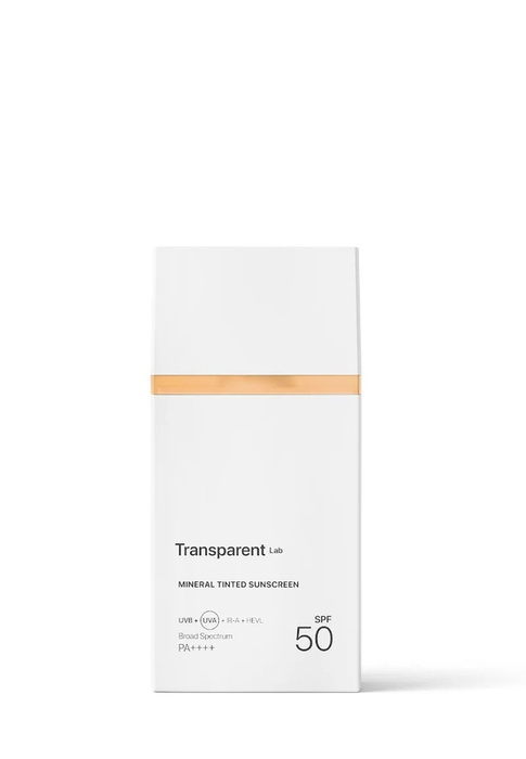 Transparent Lab Mineral Tinted Sunscreen Medium – mineralny krem z filtrem SPF 50, 100 ml