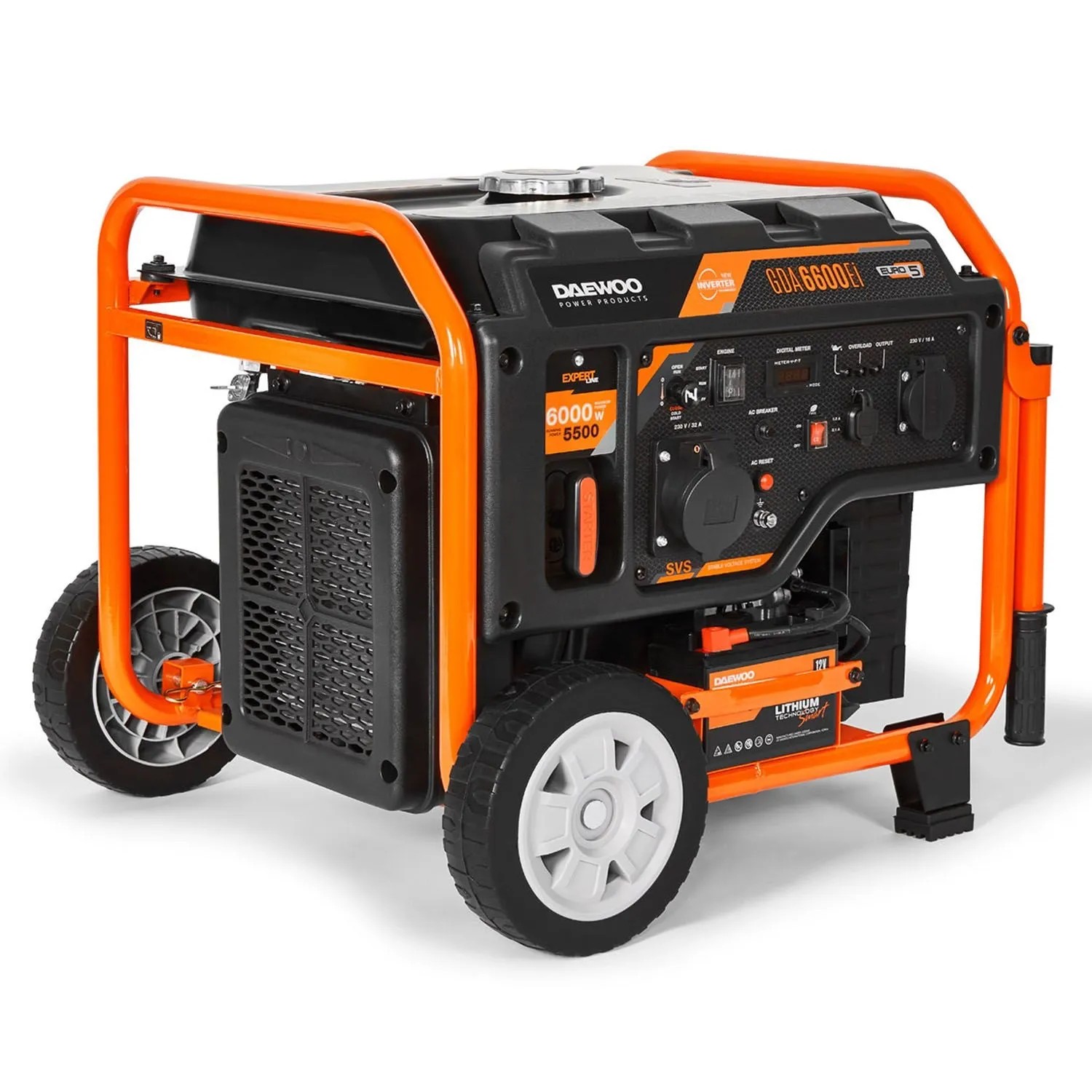 DAEWOO Agregat prądotwórczy inwertorowy GDA 6600Ei 5500W