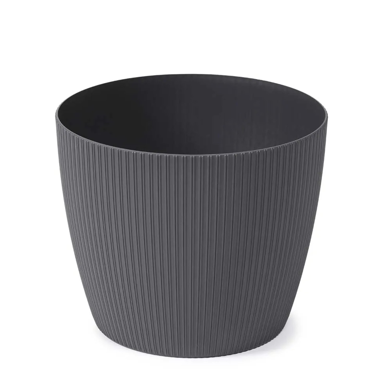 Osłonka Magnolia recycled antracyt - 11 cm