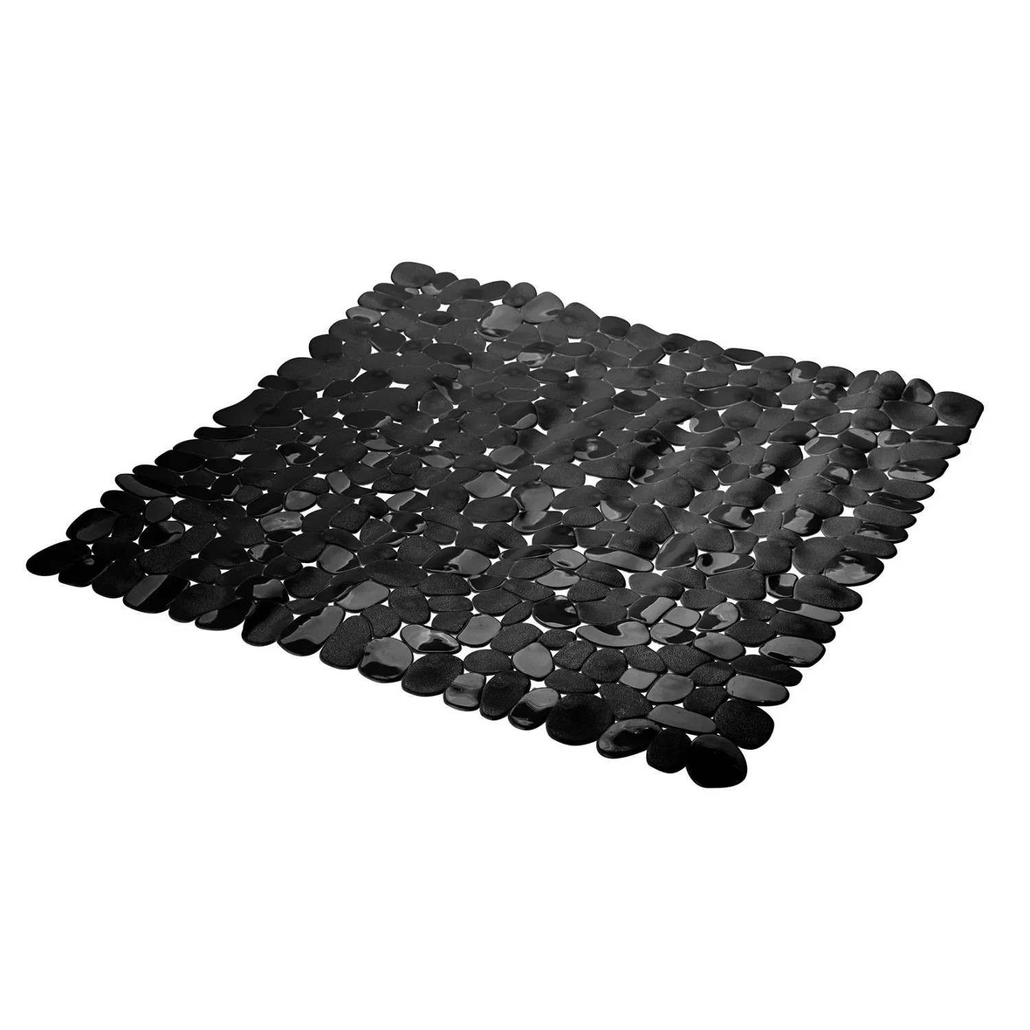 Alsea Mata łazienkowa Pebble 53 x 53 cm czarna
