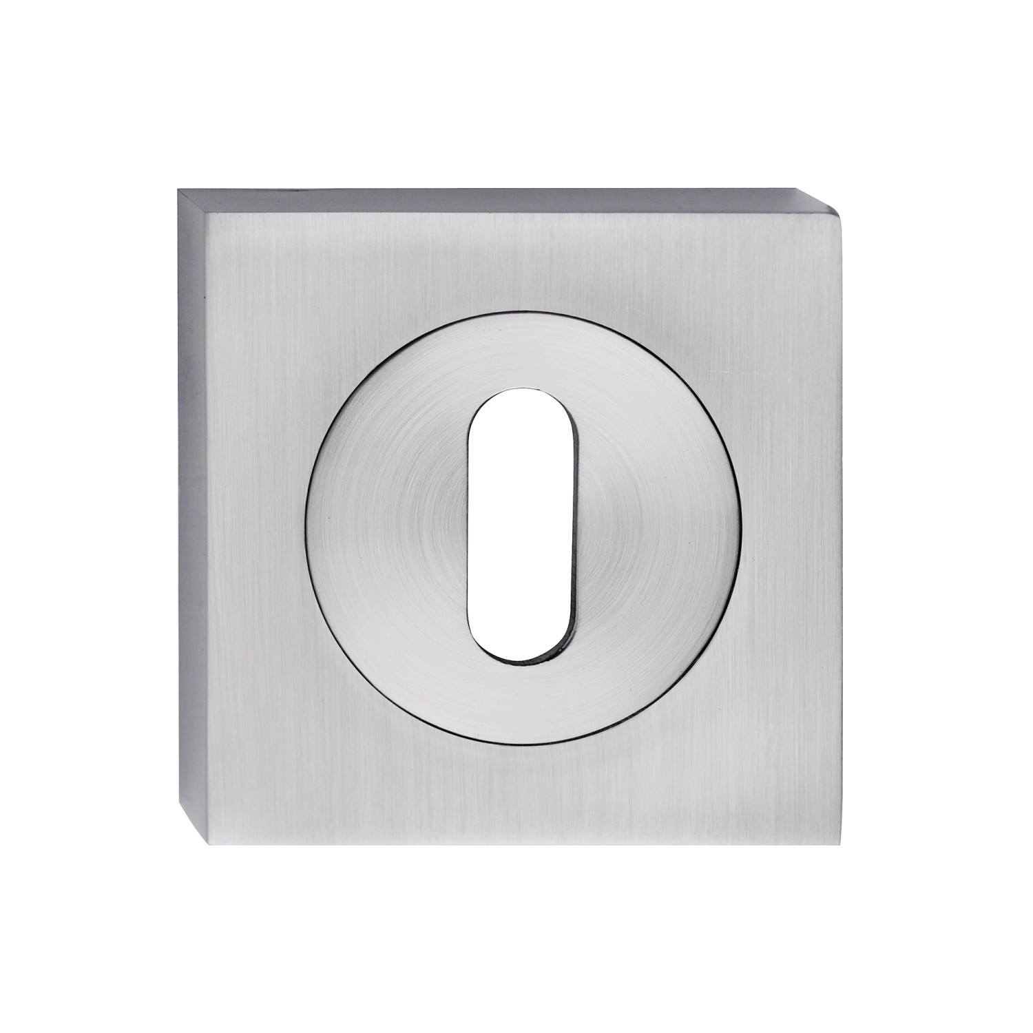 Metal-Bud Rozeta kwadrat klucz nikiel szczotkowany