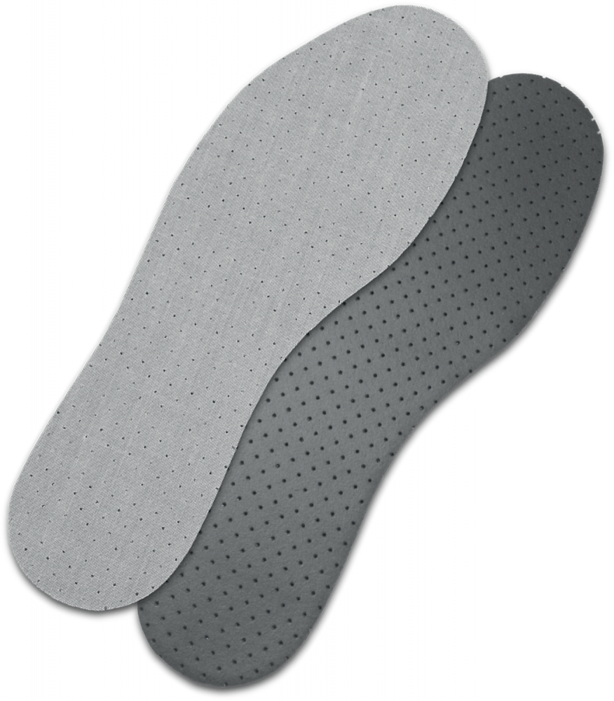 Wkładki do butów Reis BRCZ-WKPPO, przeciwpotne, rozmiar 38, szary