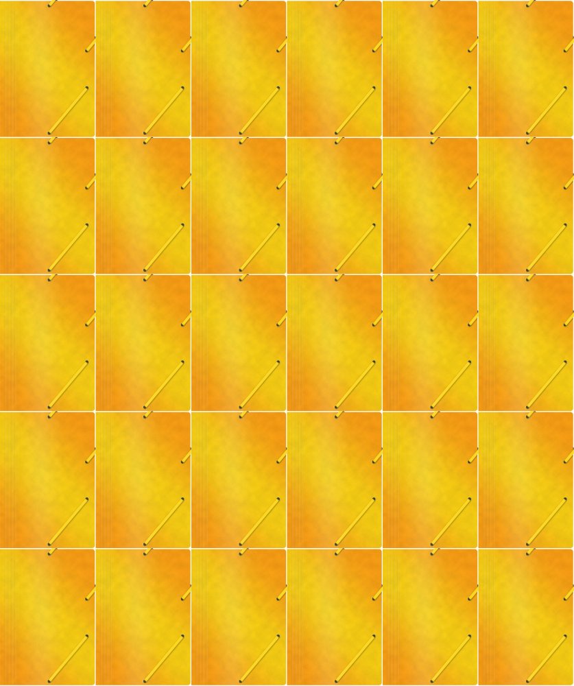 40x Teczka z gumką Office Products, A4, 390g/m2, preszpanowa, żółty