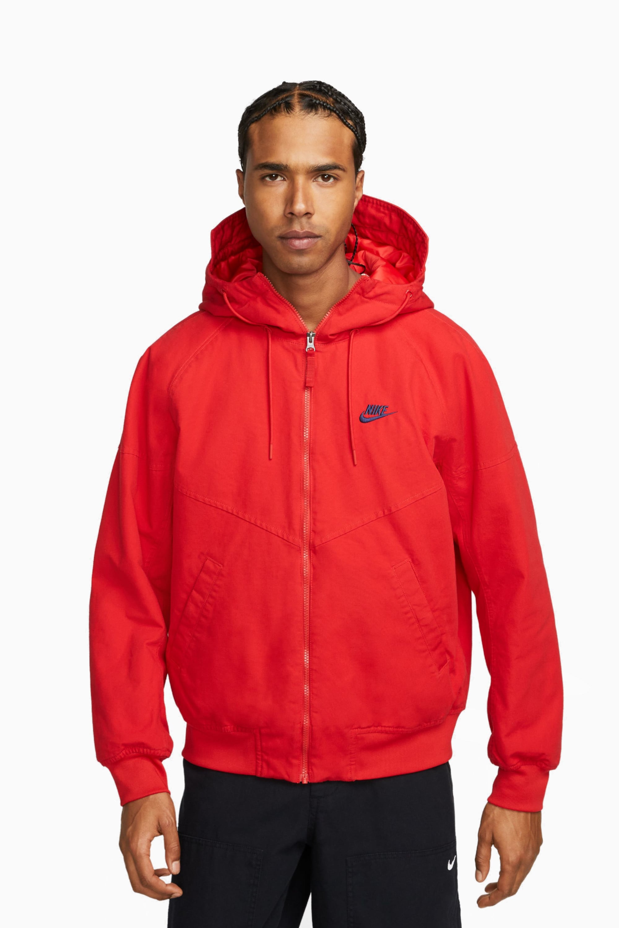 Kurtka Nike Sportswear Windrunner Canvas - Czerwony