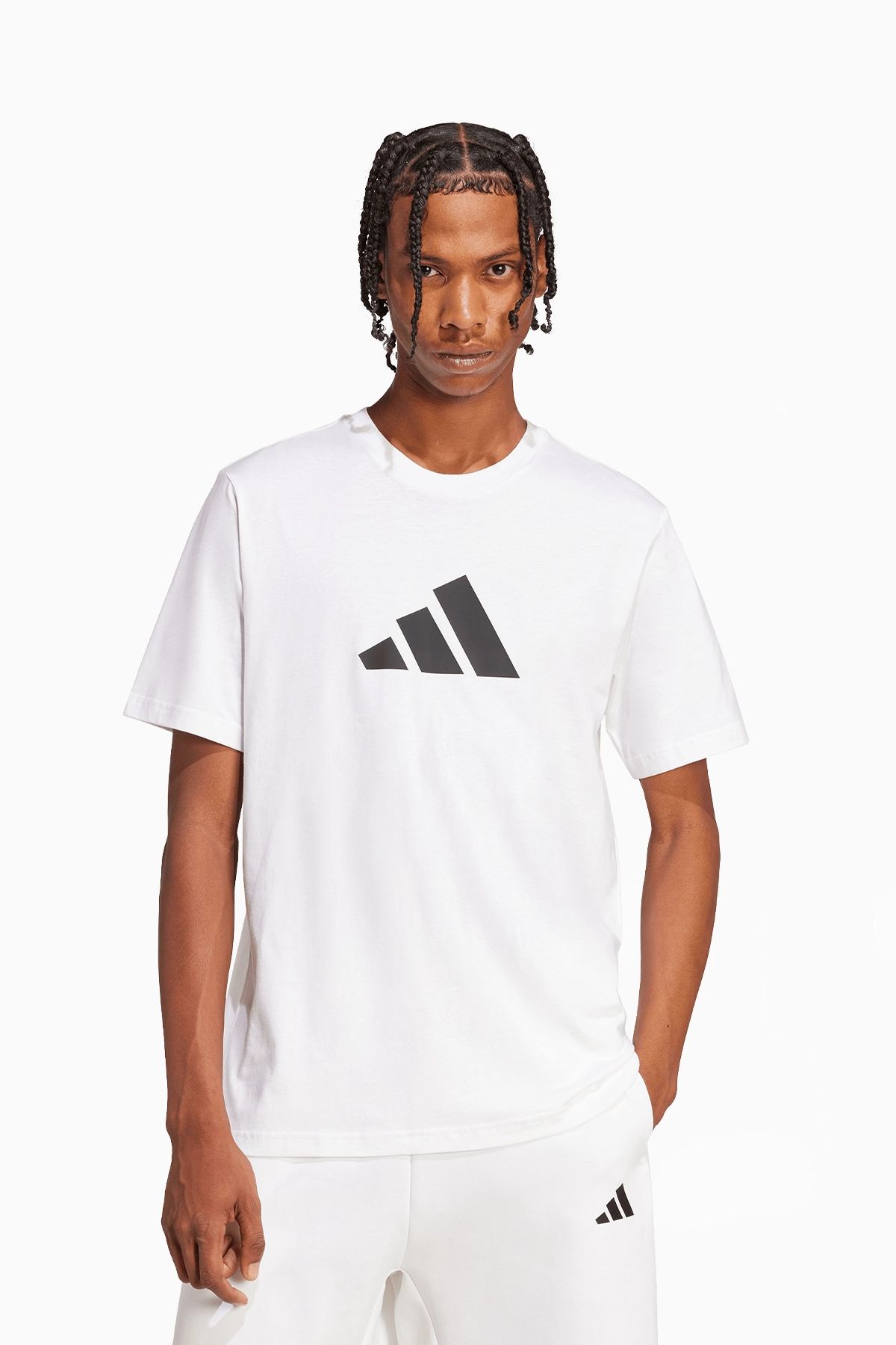 Koszulka adidas Future Icons 3 Bar Logo - Biały