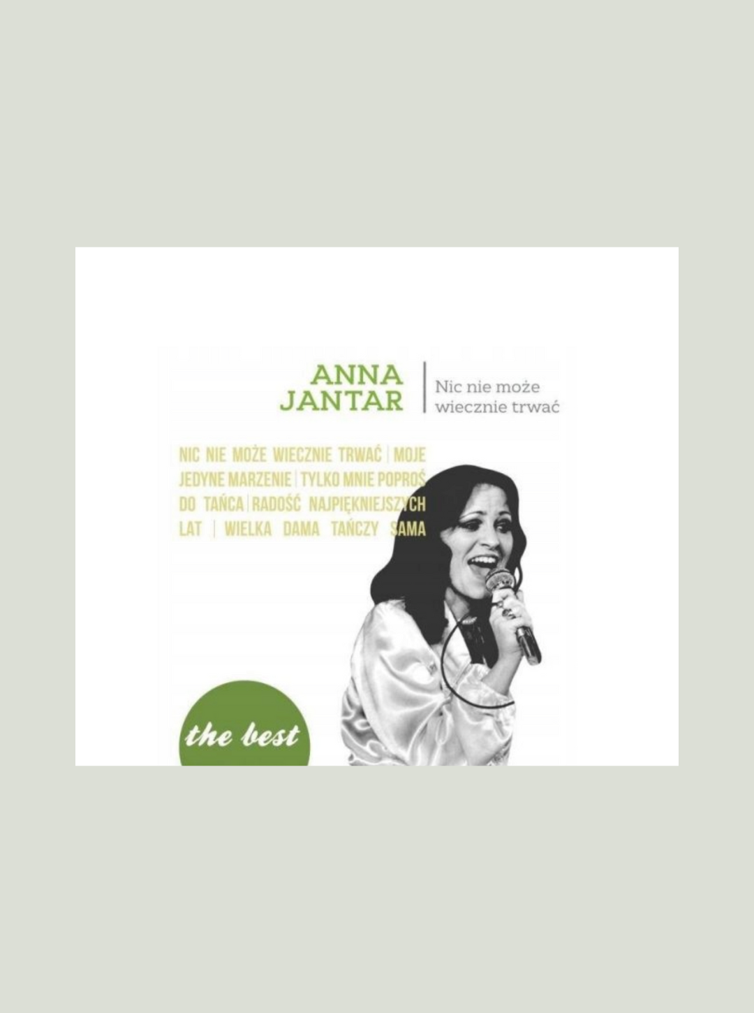 Płyta winylowa ANNA JANTAR - NIC NIE MOŻE WIECZNIE TRWAĆ