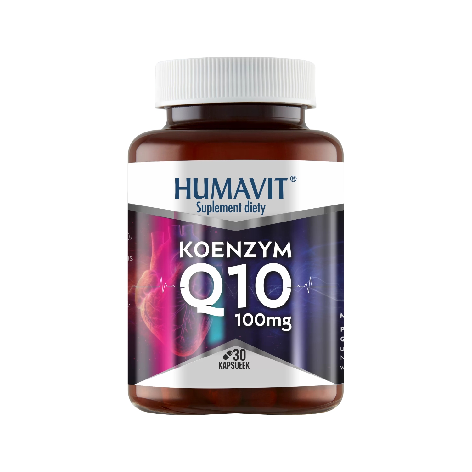 Humavit, koenzym q10, 30 kapsułek