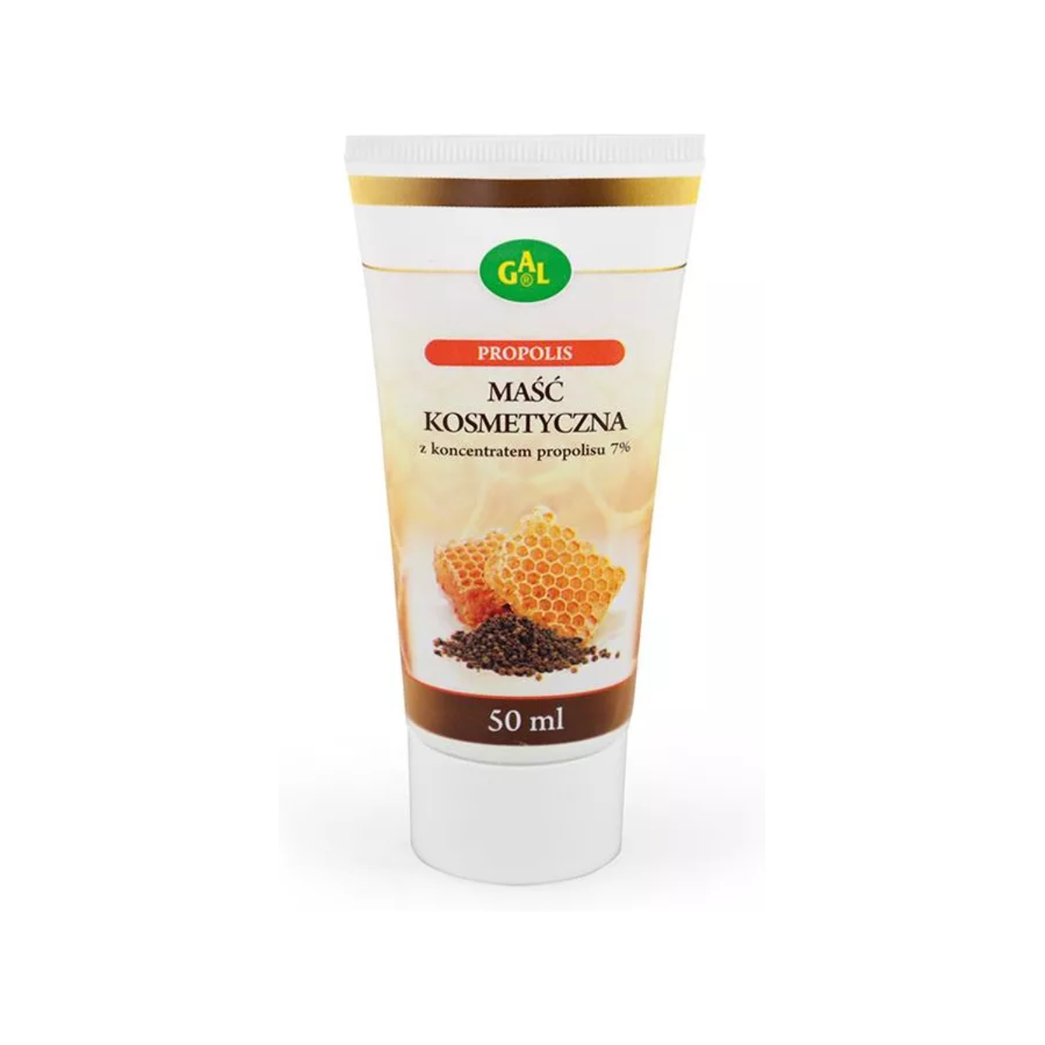 Gal - propolis, maść kosmetyczna z koncentratem propolisu 7%, 50 ml (data ważności: 30.04.2026)