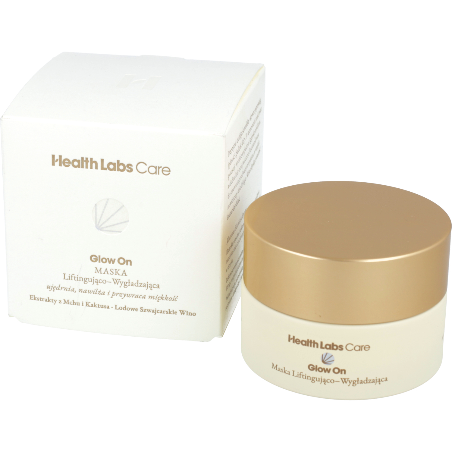 Health labs care - glow on, maska liftingująco-wygładzająca, 50 ml (data ważności: 28.02.2026)