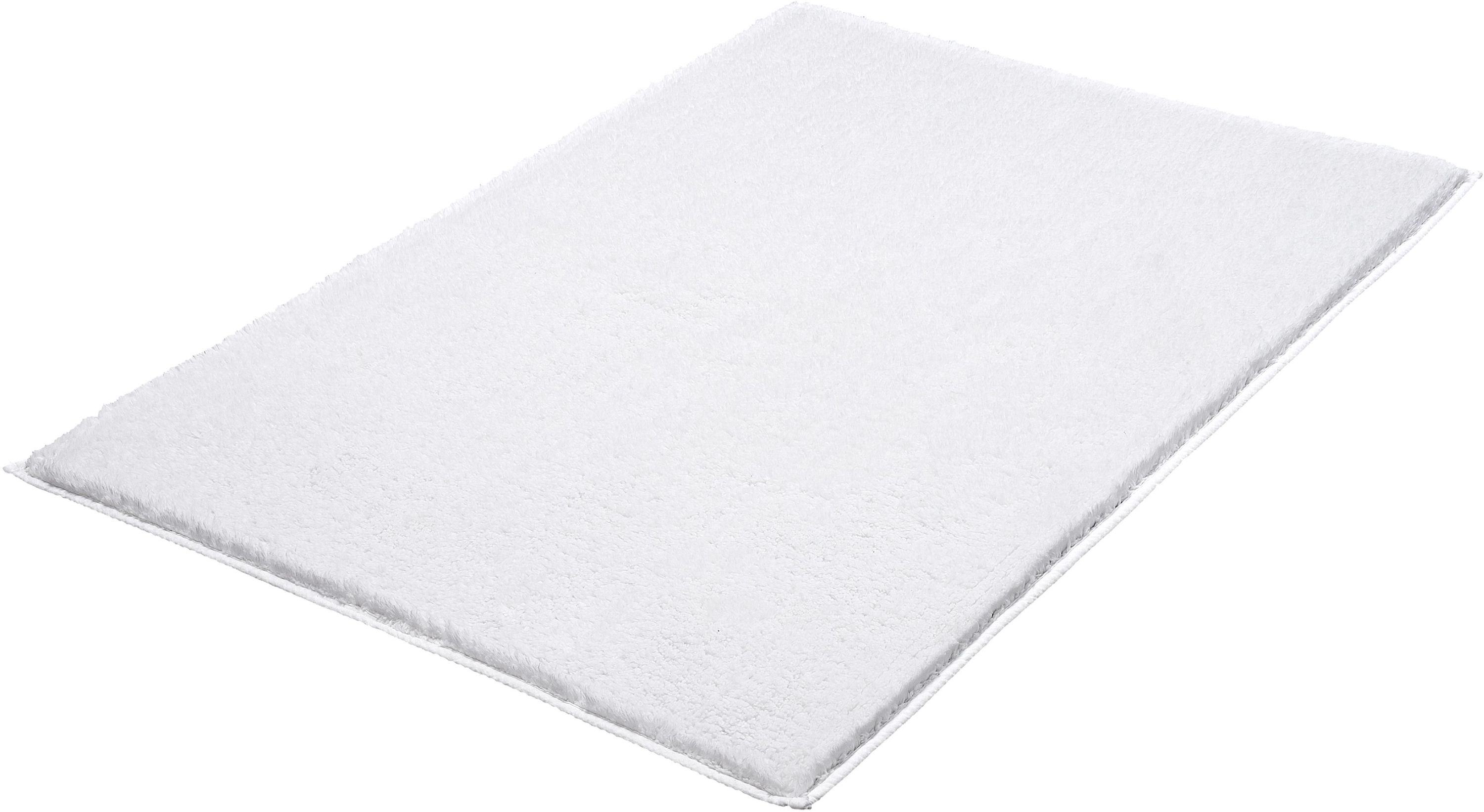 Kleine Wolke Kansas dywanik łazienkowy 120x70 cm prostokątny biały white 4018100225