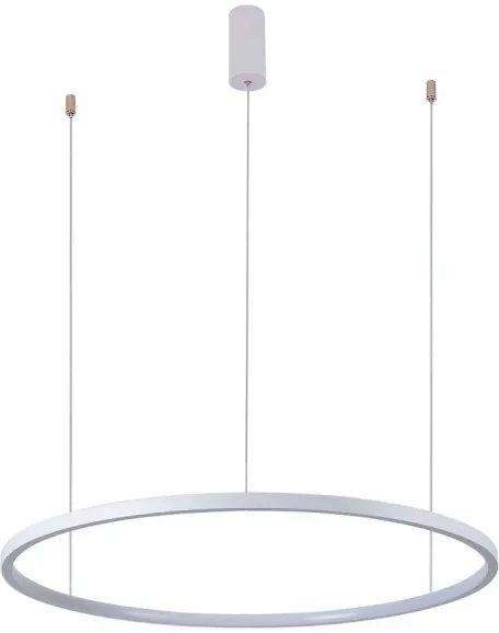 Italux Vinola lampa wisząca 1x38 W biała PND-56135B-060RPP-WH-3KS4K-TRDIMM