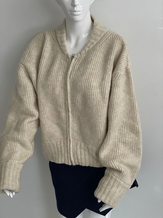 Sweter Bomberka Beż One Size