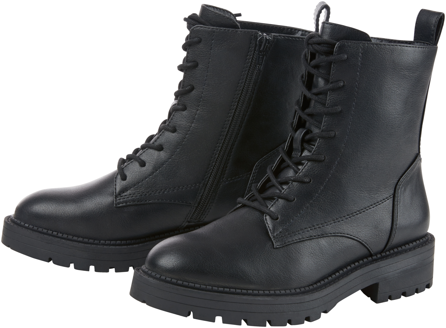 esmara Botki damskie z bocznymi suwakami Czarny, 39