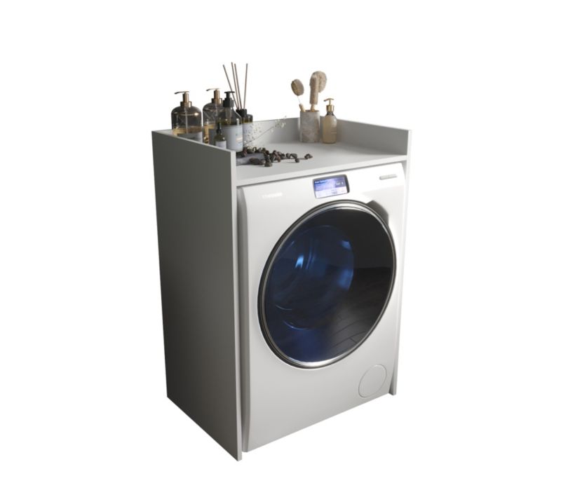 Szafka na pralkę łazienkowa OTIS 64 cm Biały