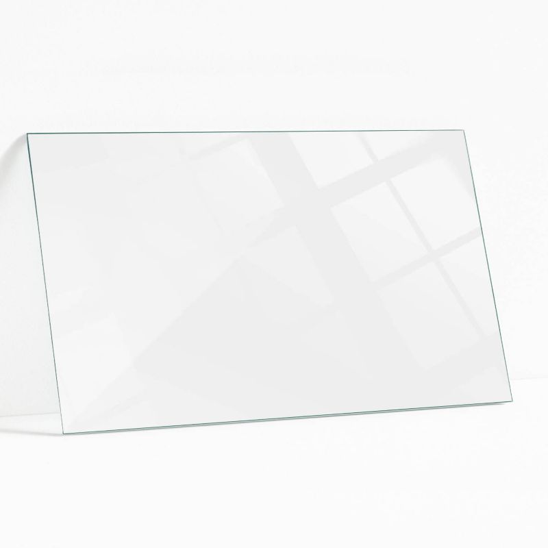 Blat Szklany z Nadrukiem Wallfluent 120x80 cm Biel bez wzoru 1 szt.