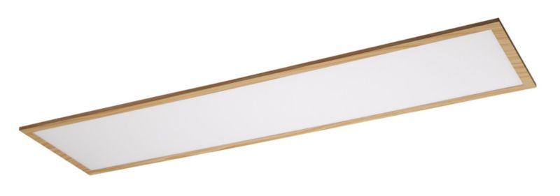 Plafon sufitowy Rabalux Almond buk biały LED 40W 4000K 4200lm IP20 wym: 5 x 120 x 30 cm metal - 1 szt.