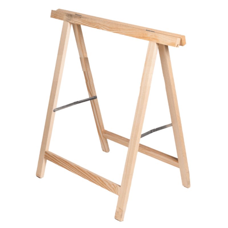 Koziolek warsztatowy roboczy MODO24 drewno naturalne 73x44x73 cm 1 szt.