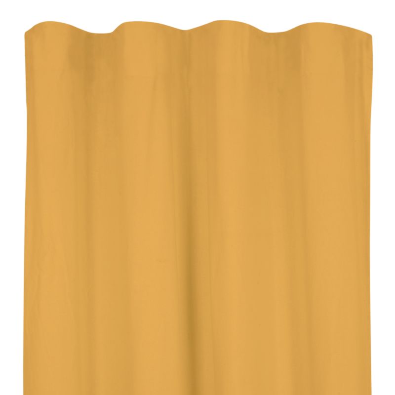 Zasłona GoodHome Baltha 140 x 300 cm ciemnobeżowa