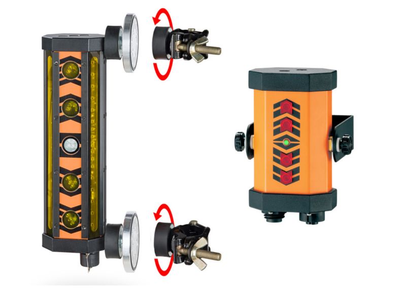 Detektor FMR 700-M/C geo-Fennel do laserów czerwonych i zielonych (zestaw z powtarzaczem do spychacza i równiarki) 1 kpl