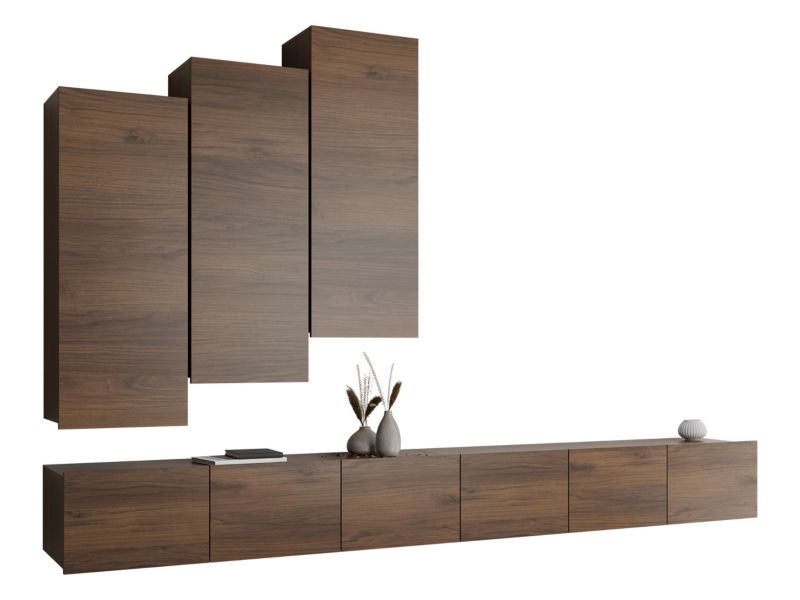 Meblościanka MIRJAN 24 Calabrini XX orzech warmia 1 kpl.