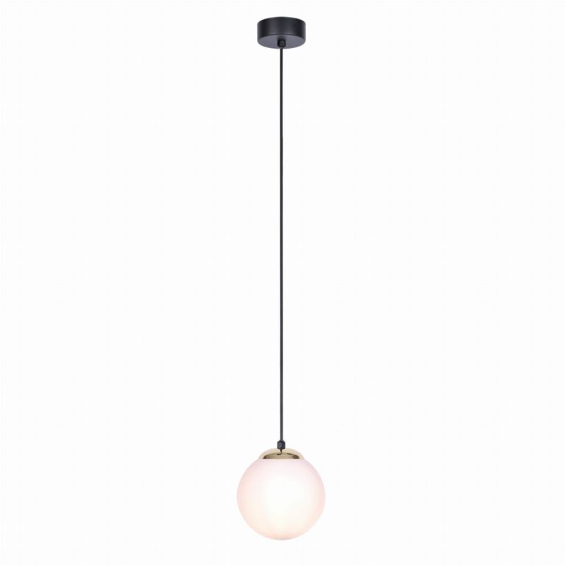 Lampa sufitowa wisząca Kaja Isla 9106 czarno-biała-złota nowoczesna 1xE14 x 40W 1 szt.