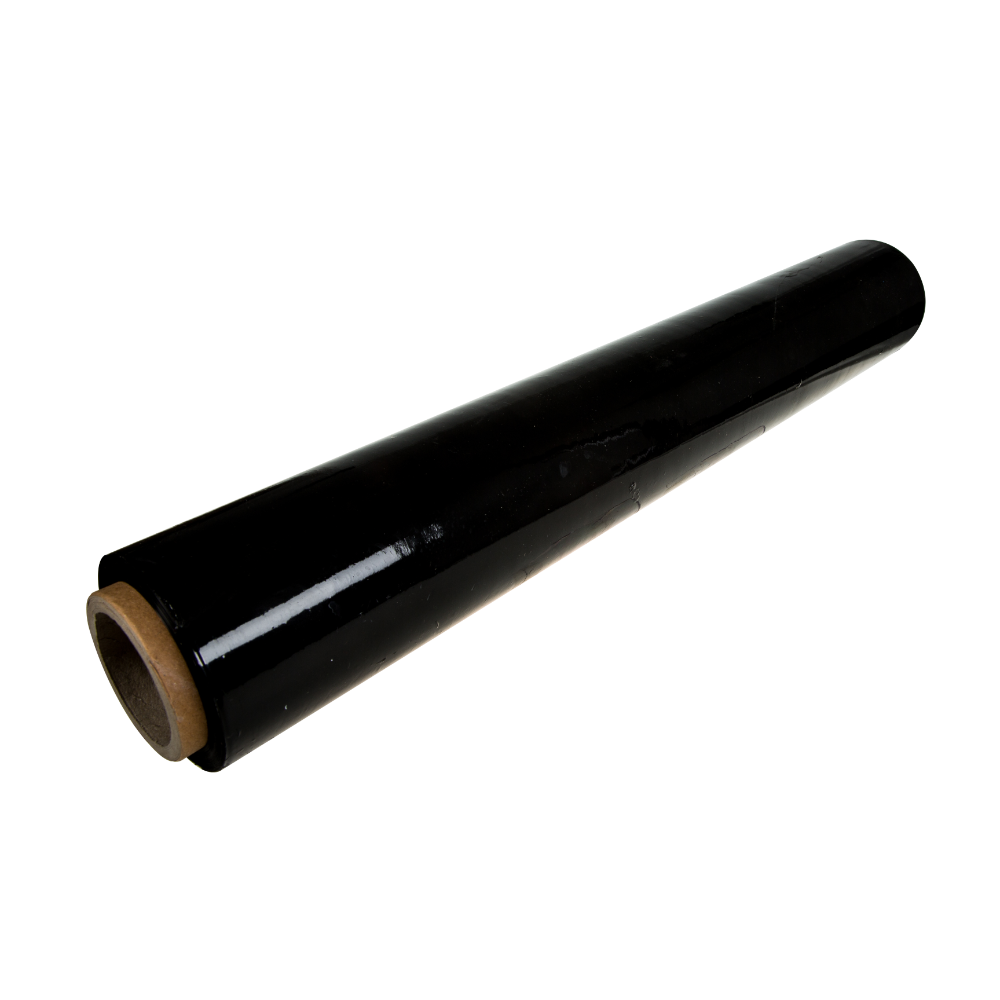 Folia Stretch Czarna 1.5kg - Opakowania.Online