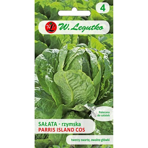 1 szt, Salata rzymska Parris Island Cos - Nasiona: Ilość w opakowaniu: 1 g