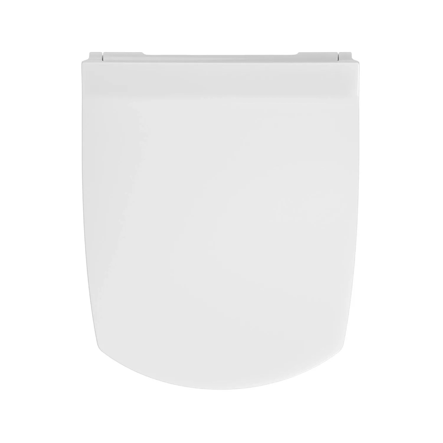 Deska WC Karin Slim biała wolnoopadająca 44x36x5,5